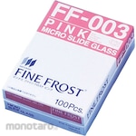 Matsunami Glass Industry Slide Microscope Fine Frosted Pink (Kaca Preparat)