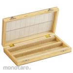 Matsuyoshi & Co Wooden Preparation Box for Minerals (Penyimpan Kaca Preparat)