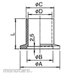 Tokyo Glass Kikai (TGK) Vacuum Flange