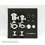 Tokyo Glass Kikai (TGK) Vacuum Piping Valve Set