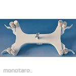 BRAND Clamp Burette Aluminum Die Casting for 2 Burettes with Roll Mounting (Penjepit Buret)