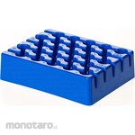 Simport Rack 5mlx25 bottles Blue T450-25B series
