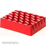 Simport Rack 5mlx25 bottles Red T450-25R series