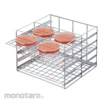 AS ONE Flat Petri Dish Holder