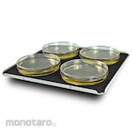 BIOSAN Metallic flat platform with non-slip rubber mat