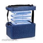 Cole Parmer PolarSafe Transport Box With Two End-Caps and Two Frames (Kotak Transportasi Kriogenik)
