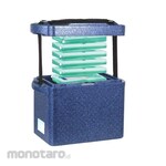 Cole Parmer Polarsafe Transport Box with Twp End-Caps and Four Frames