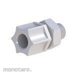 Cole Parmer Spex VapLock Fitting Polypropylene Straight Compression To Threaded Adapter