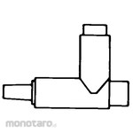 Merck Millipore 2-Ways Vacuum Valve Plastic