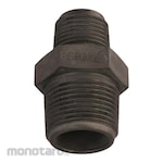 AS ONE PP Threaded Joint Poly Different Diameter Nipple