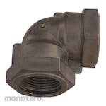 AS ONE PP Threaded Joint Poly Elbow Socket