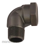 AS ONE PP Threaded Joint Poly Male Female Elbow