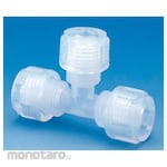 Flon Industry PFA Union Tee F-2202 Series