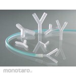 Buerkle PVDF Tubing Connector Y Type