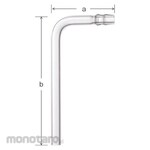 SANSYO Glass Nozzle Tube L Type