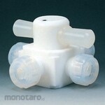 AS ONE Four-way valve press-fit type Φ3/8