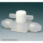 AS ONE High pressure mini two-way valve Φ2