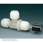 AS ONE Mini needle valve L type Φ4