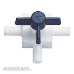 BRAND Stopcock T-Bore With Nozzles