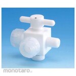 Flon Industry PTFE 3-Way Valve for Device F-2014 Series