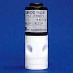 Flon Industry PTFE 3-way female solenoid valve FSS F-2368 series