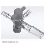 SANSYO Transparent sliding three-way cock