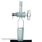 Synthware Straight Vacuum Adapter With Glass Stopcock