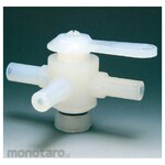 SANSYO PFA three-way valve