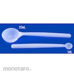 AS ONE Spoon Measuring PE Disposable Non-Sterile 17cm 10ml (Sendok Lab)