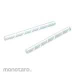 AS ONE Non-Slip Spiral Tube Rail, Transparent