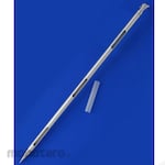 AS ONE All-layer powder sampler, 3 pockets, aluminum, 88cmL, 110mL