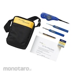 FLUKE Networks Enhanced Fiber Optic Cleaning Kit with One-Click Cleaners