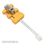 FLUKE Networks Spare Modular Adapter K-Plug 4/6-Wire Cords Five Pack