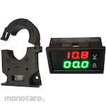 White Electric Clamp-type voltmeter/current meter