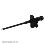HIRSCHMANN Klip Grabber Hitam dengan Penjepit (Klip Penjepit IC)