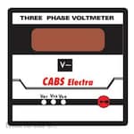 Metravi Digital Three Phase Voltmeter