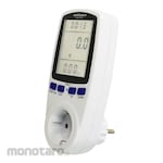 Taffware kWh Meter Stop Kontak Pengukur Biaya Listrik Rumah (Energy Consumption Meter)