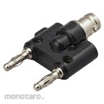 MUELLER ELECTRIC Bnc Male To Banana Plug Test Lead