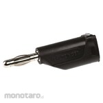 Schutzinger Banana Plug Brass 44Mm Black