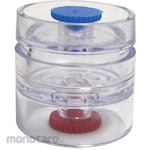 SKC (environmental measurement) Blank Cassette (SureSeal, Leak-Free, 2-Piece, 37mm, Clear Styrene, 10-Pack)