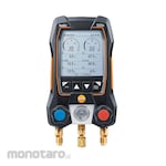 TESTO Manifold Digital Pintar dengan Bluetooth dan Blok Katup 2 Arah (Manifold Gauge Digital Nirkabel)
