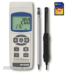 Mother Tool SD Data Logger Digital Hot Wire Anemometer with Calibration Certificate