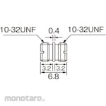 RION UNF flanged screw