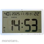 CRECER Large screen radio clock with timer and thermo-hygrometer