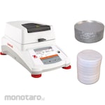 OHAUS Moisture meter (MB series) + disposable aluminum tray for moisture meter + fiber pad set