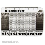 Brunton Grain Size Card