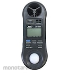 Mother Tool Multi-environment measuring instrument for wind speed, temperature, humidity, and illuminance. Calibration certificate included.