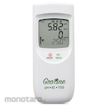 Hanna Instruments GroLine Hydroponics Waterproof pH/EC/TDS/Temperature Portable Meter