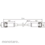 RION 7P relay cord