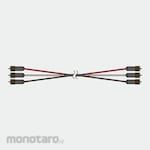 RION Low-noise cord (three-way)